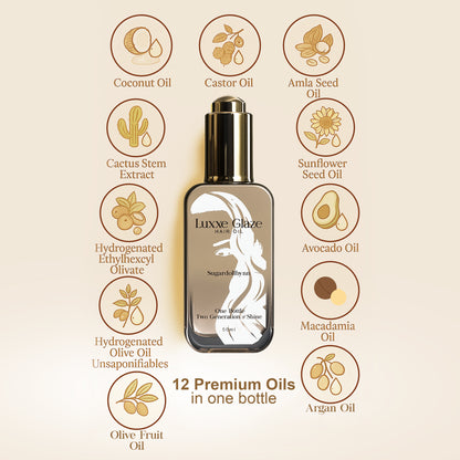 SugardollByNN - Luxxe Glaze Hair Oil [50ml/bottle]