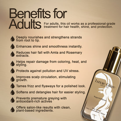 SugardollByNN - Luxxe Glaze Hair Oil [50ml/bottle]