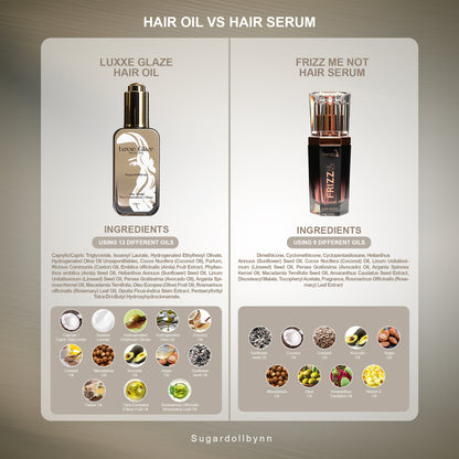 SugardollByNN - Luxxe Glaze Hair Oil [50ml/bottle]