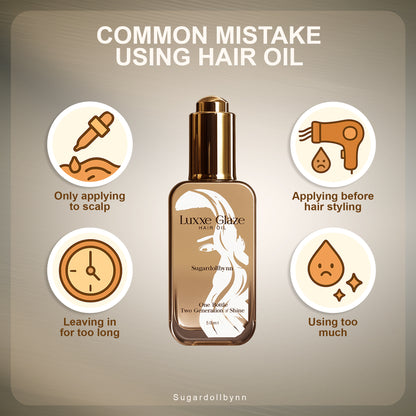SugardollByNN - Luxxe Glaze Hair Oil [50ml/bottle]