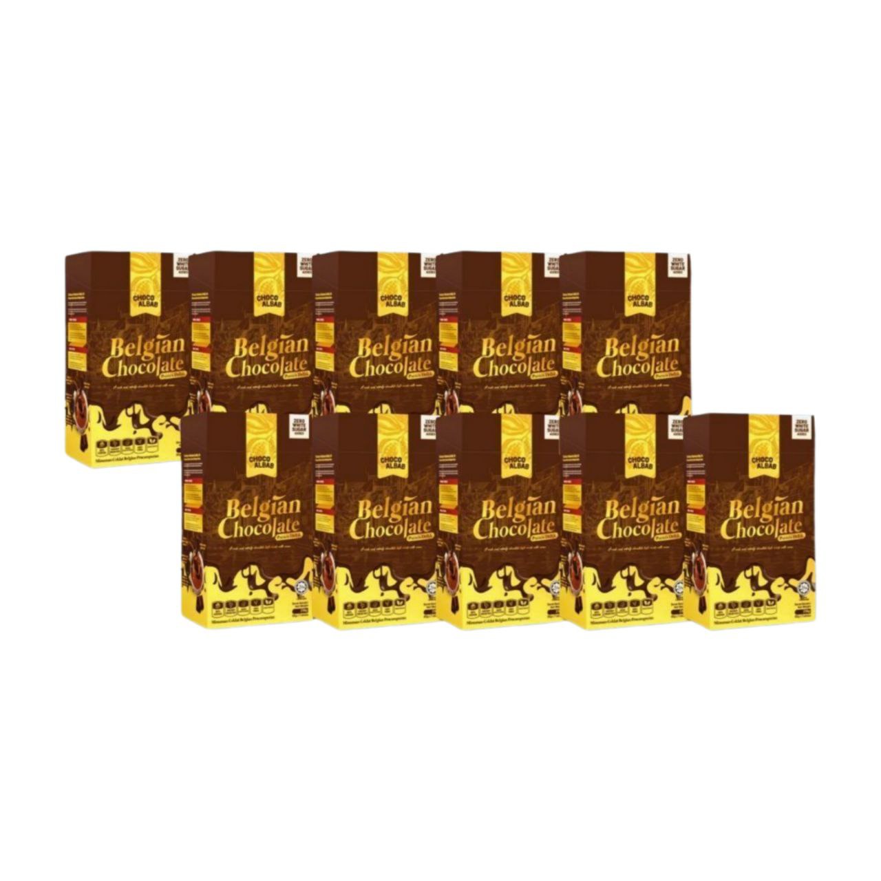 ChocoAlbab - Belgian Chocolate Drink [30gm/7sachets/210gm/box]