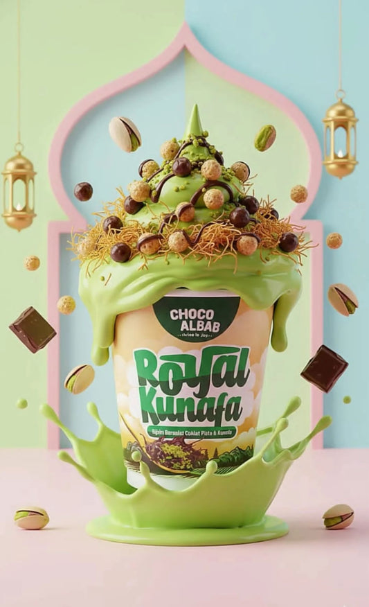 [Pre-Order] ChocoAlbab - Royal Kunafa [90gm/tub]