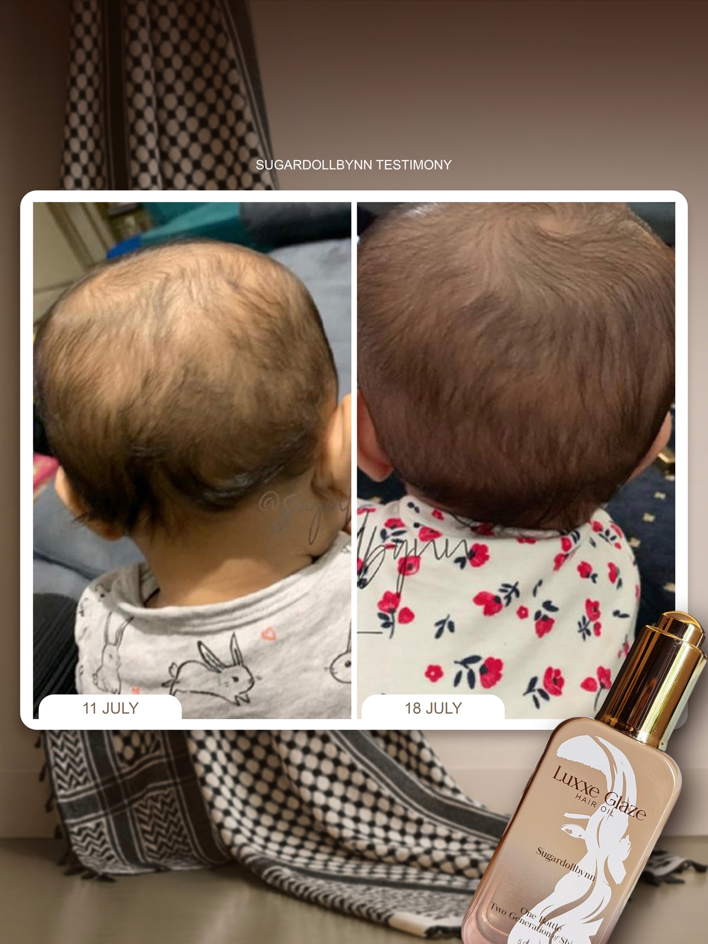 SugardollByNN - Luxxe Glaze Hair Oil [50ml/bottle]